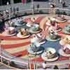 Disneyland Teacup attraction in Fantasyland 1950s