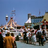 Disneyland Teacups attraction photo, Summer 1955