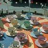 Disneyland Teacup Ride in Fantasyland, February 1960