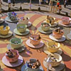 Teacup Ride in Fantasyland 1950s
