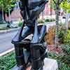 Midtown sculpture, Atlanta, Georgia, October 2023