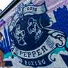 Pepper Boxing Tommy Bronx mural, Buckhead, Georgia, October 2023