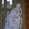 Indiana Memorial Union, Ugolino and His Sons statue, Winter 1985 photo