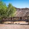 Calico Ghost Town, California, October 2020