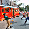 Disney California Adventure Red Car News Boys June 15, 2012