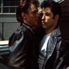 Jeff Conaway and John Travolta, Grease, 1978