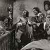 Van Heflin, Gene Kelly, Gig Young, and Robert Coote, Three Musketeers, 1948