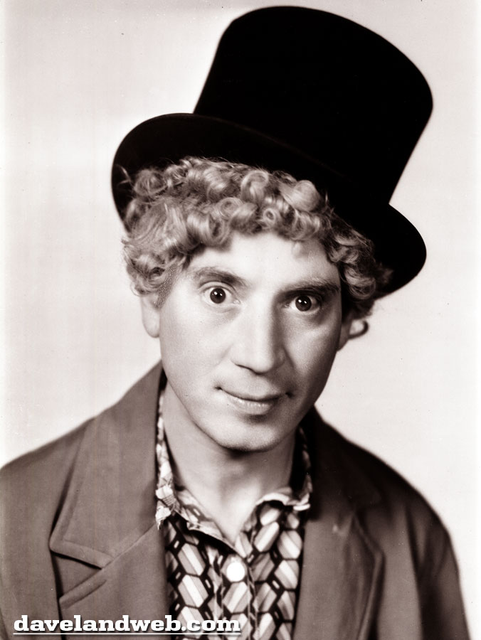 Gifted by Harpo Marx to Debbie Reynolds Here's a photo of Harpo himself