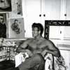 Steve Reeves 1947 photo at artist Kenneth Kendall's Studios