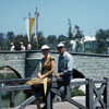 Disneyland Central Plaza July 1957
