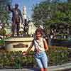 Disneyland Central Plaza Partners Statue, October 1995