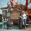 Disneyland Chicken of the Sea Pirate Ship Restaurant photo 1960s