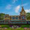 Disneyland Main Street Train Station May 2015