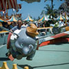 Disneyland Dumbo attraction photo, July 1959