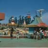 Disneyland Dumbo the Flying Elephant attraction 1958