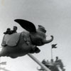 Dumbo attraction at Disneyland, 1950s