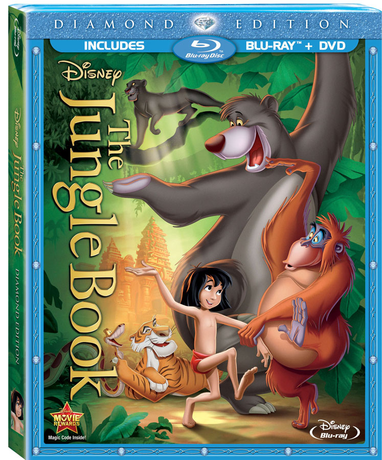 Disney Jungle Book Diamond Edition Blu Ray photo