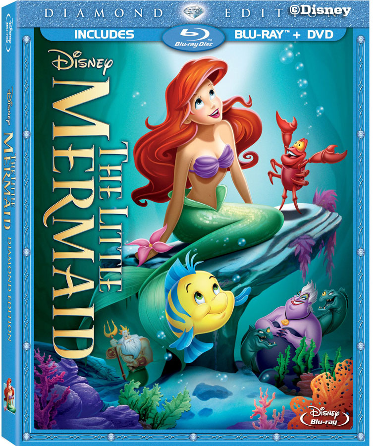 Little Mermaid Blu Ray photo