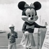 Minnie Mouse at Disneyland July 1960