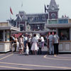 Disneyland entrance and ticket booth, July 1961 photo