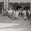 Mouseketeers prefilming sequence for opening day telecast, July 1955