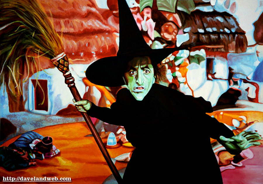  Margaret Hamilton's 1939 portrayal of the Wicked Witch of the West from 