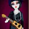 Joshua David McKenney's custom Pidgin doll inspired by Louise Brooks