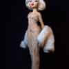 Joshua David McKenney's custom Pidgin doll inspired by Marilyn Monroe