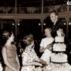 Disneyland Golden Horseshoe Saloon Walt and Lillian Disney Anniversary, July 13, 1955