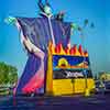 Maleficent Blow up in the parking lot for Mickeys Halloween Treat October 1995