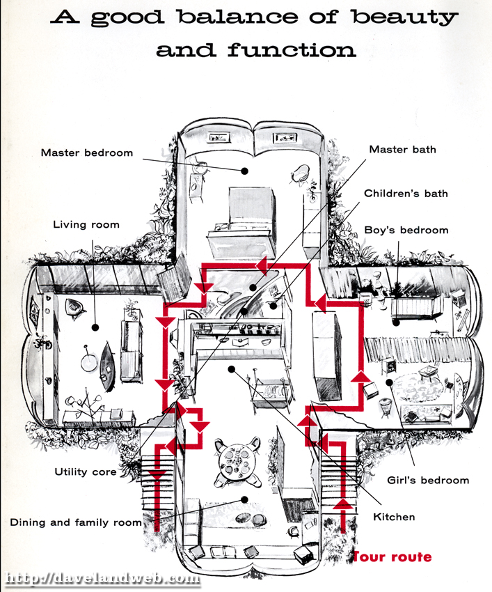 Exterior pictures of the Monsanto House of the Future abound (although this