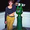 Angela, Griffith Observatory, Hollywood, October 1995
