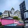 Pink Taco restaurant, Sunset Boulevard, Hollywood, April 2023