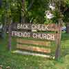 Back Creek Church in Fairmount, Indiana, September 1994
