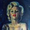 Marilyn Monroe Painting by Hollywood artist Kenneth Kendall, February 2006
