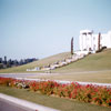 Forest Lawn Cemetery vintage photo, 1950s