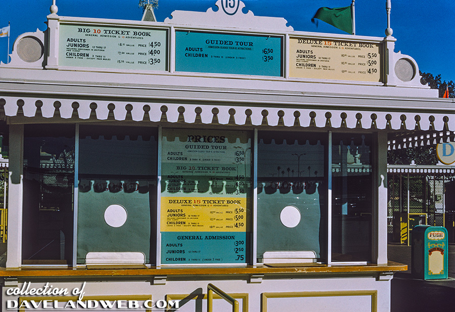 Moving onto the blue ribbon shot for today is this view of the Ticket Booth 