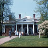 April 26, 1957 photo of Monticello, Thomas Jefferson's home