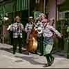 Teddy, Shoeshine Boy, dancing to the Royal Street Bachelors, Disneyland New Orleans Square, 1960s publicity shot