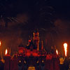 Sleeping Beauty Castle Fireworks, New Year's Eve 2006