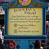 Disneyland Peter Pan's Flight attraction exterior sign, January 2007
