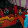 Disneyland Peter Pan's Flight attraction Wendy walks the plank scene, January 2007