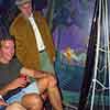 Disneyland Peter Pan's Flight attraction queue, April 2000