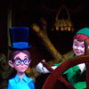 Disneyland Peter Pan's Flight attraction August 2012