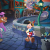 Disneyland Pinocchio's Daring Journey attraction February 2007