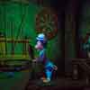 Disneyland Pinocchio's Daring Journey attraction February 2016
