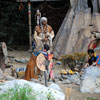 Disneyland Frontierland Indian Settlement, December 2008