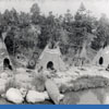 Disneyland Rivers of America Indian Settlement, September 1957