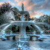 Forsyth Park in Savannah November 2012