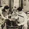 Dorothy Ward, Shirley Temple, and Junior Coghlan, Pardon My Pups, January 1934